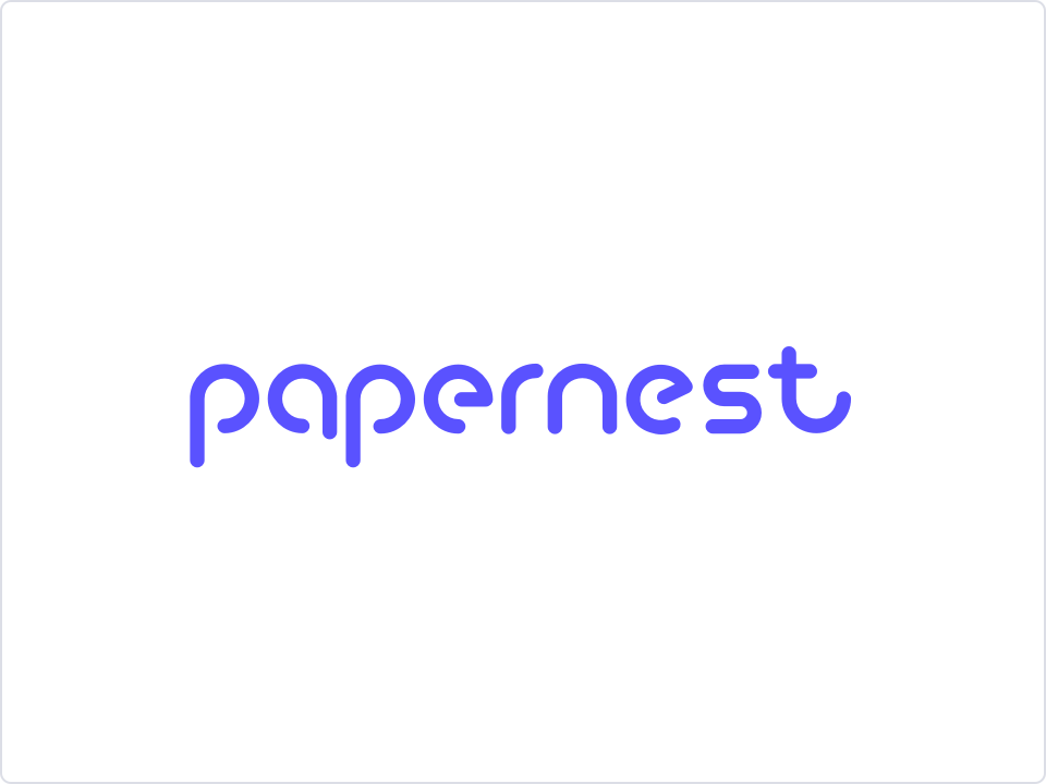 Logo violet papernest